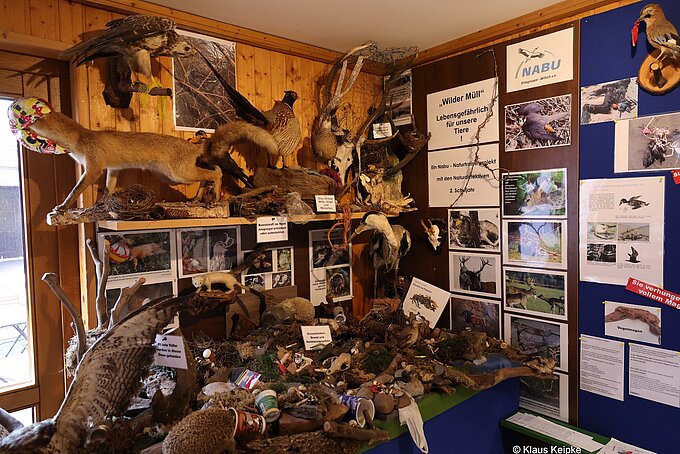 Die Ausstellung kann während der Öffnungszeiten des NABU Naturschutzhofs besichtigt werden. Foto: NABU KR/VIE Klaus Keipke