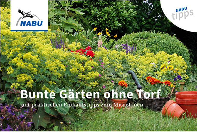 Bunte Gärten ohne Torf